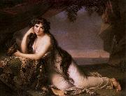 elisabeth vigee-lebrun Lady Hamilton as Ariadne oil painting on canvas